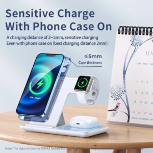 15 KW 3 in 1 wireless charger use for both iPhone and android