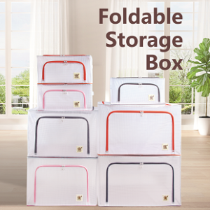 Transparent waterproof storage box 88L