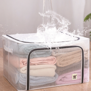 Transparent waterproof storage box 24L
